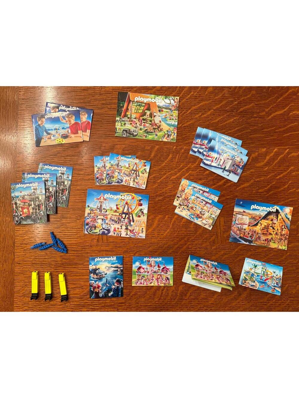 Playmobil Random Lot of Mini Catalogs, Seperator Tools etc.
